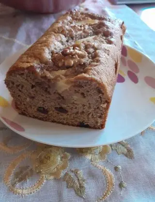 Ricetta Plumcake mele, uvetta e noci di annamariaincucina
