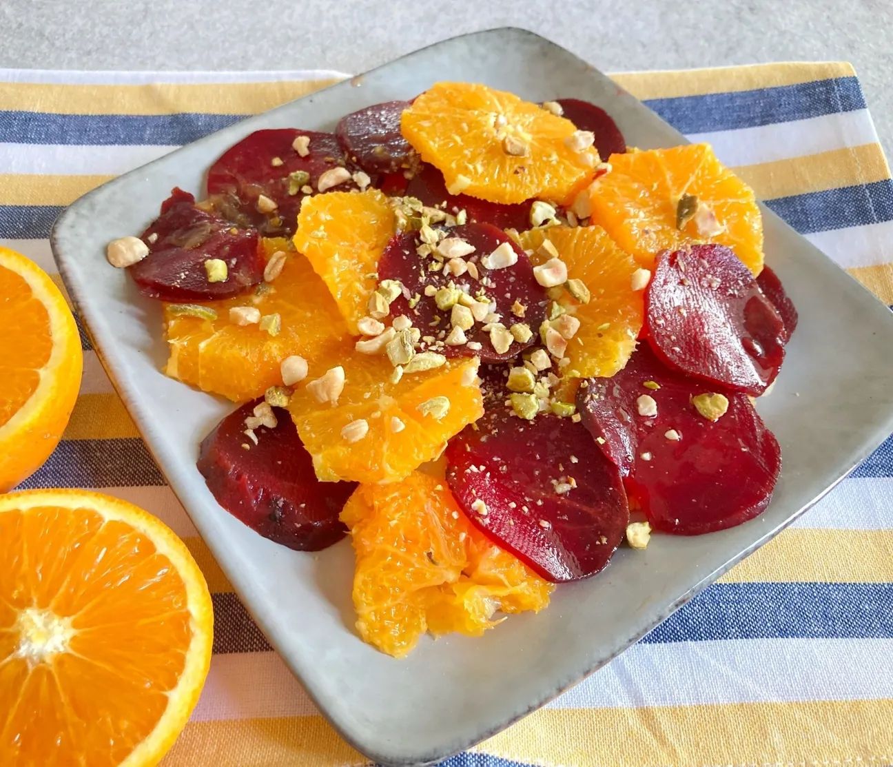 Insalata barbabietole e arance