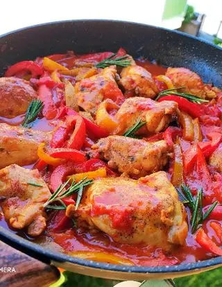 Ricetta Pollo con peperoni di ilaria416