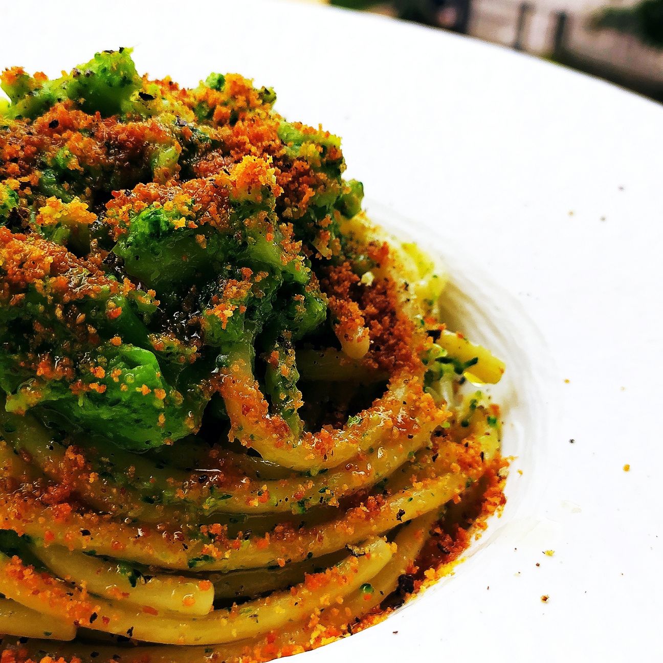 Bucatini con i broccoli