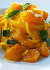 Ricetta Spaghetti con pomodorini gialli datterini!
