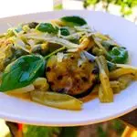 Ricetta Caserecce con zucchine basilico e parmigiano!