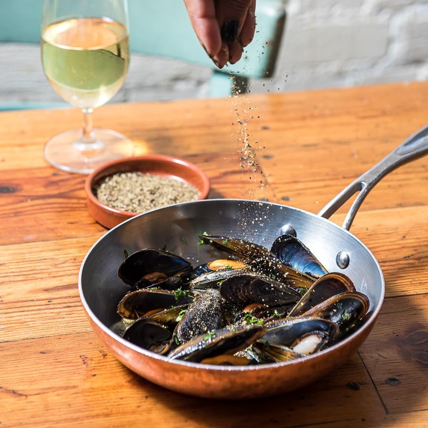 Impepata di cozze di Mamma Maria di Bari