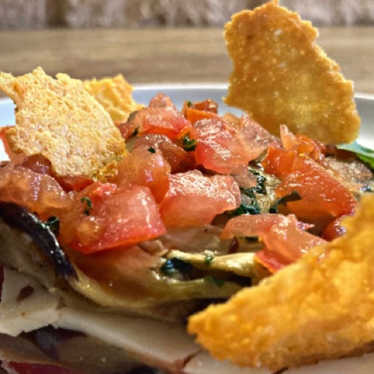 Millefoglie di Melanzane con pecorino