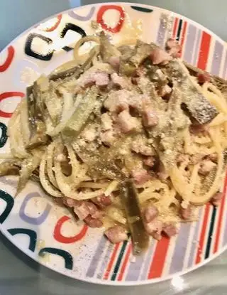 Ricetta Carbonara con carciofi di gelfomarco
