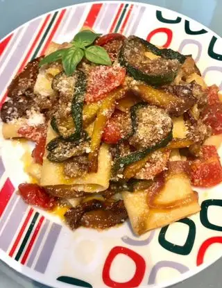 Ricetta Paccheri all’ortolana di gelfomarco