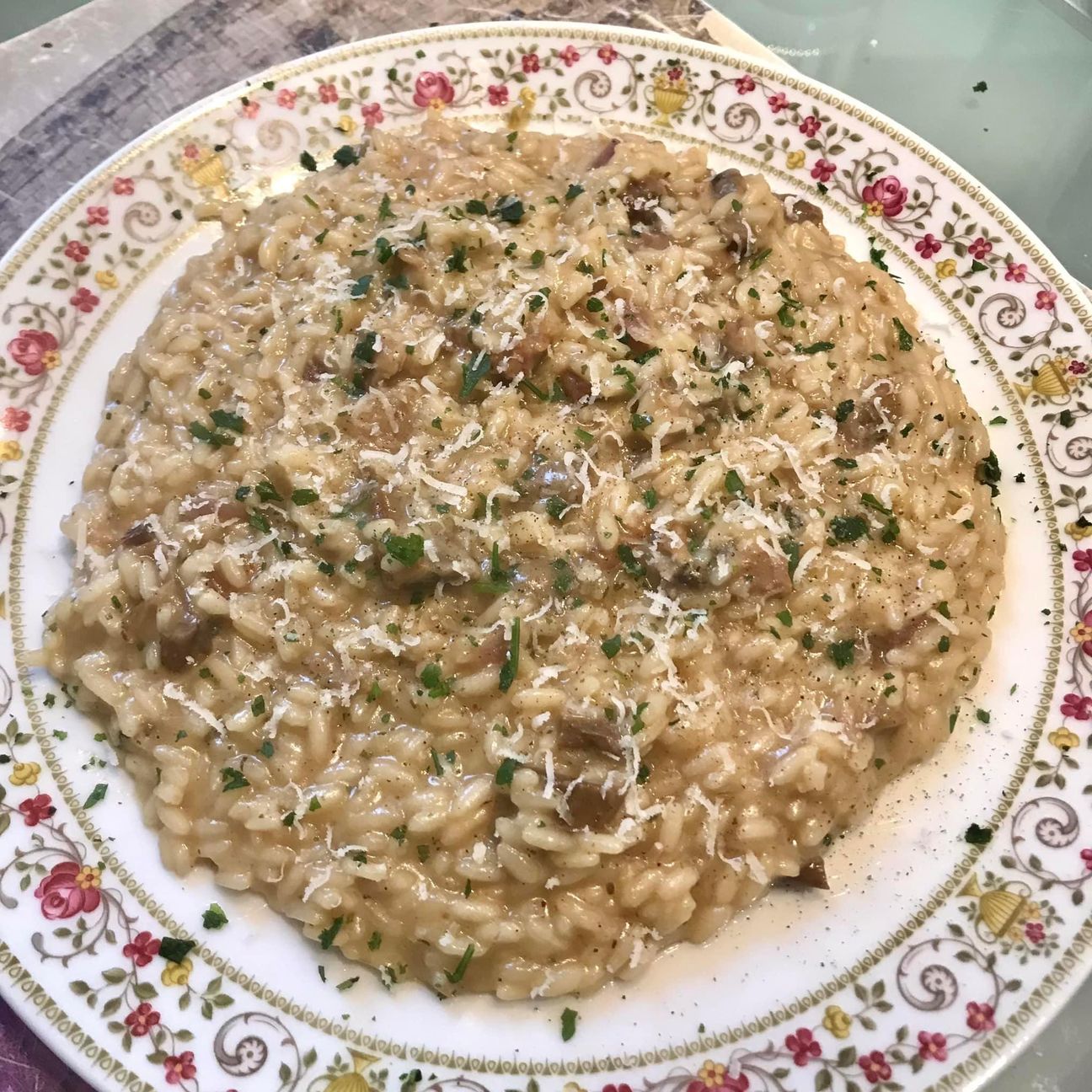 Risotto ai funghi secchi