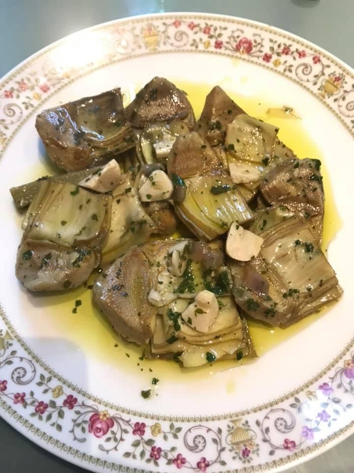 Carciofi alla villanella