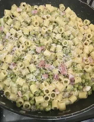 Ricetta Ditaloni risottati con piselli, pancetta e peperoncino di gelfomarco