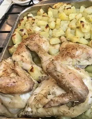 Ricetta Pollo al forno con patate di gelfomarco