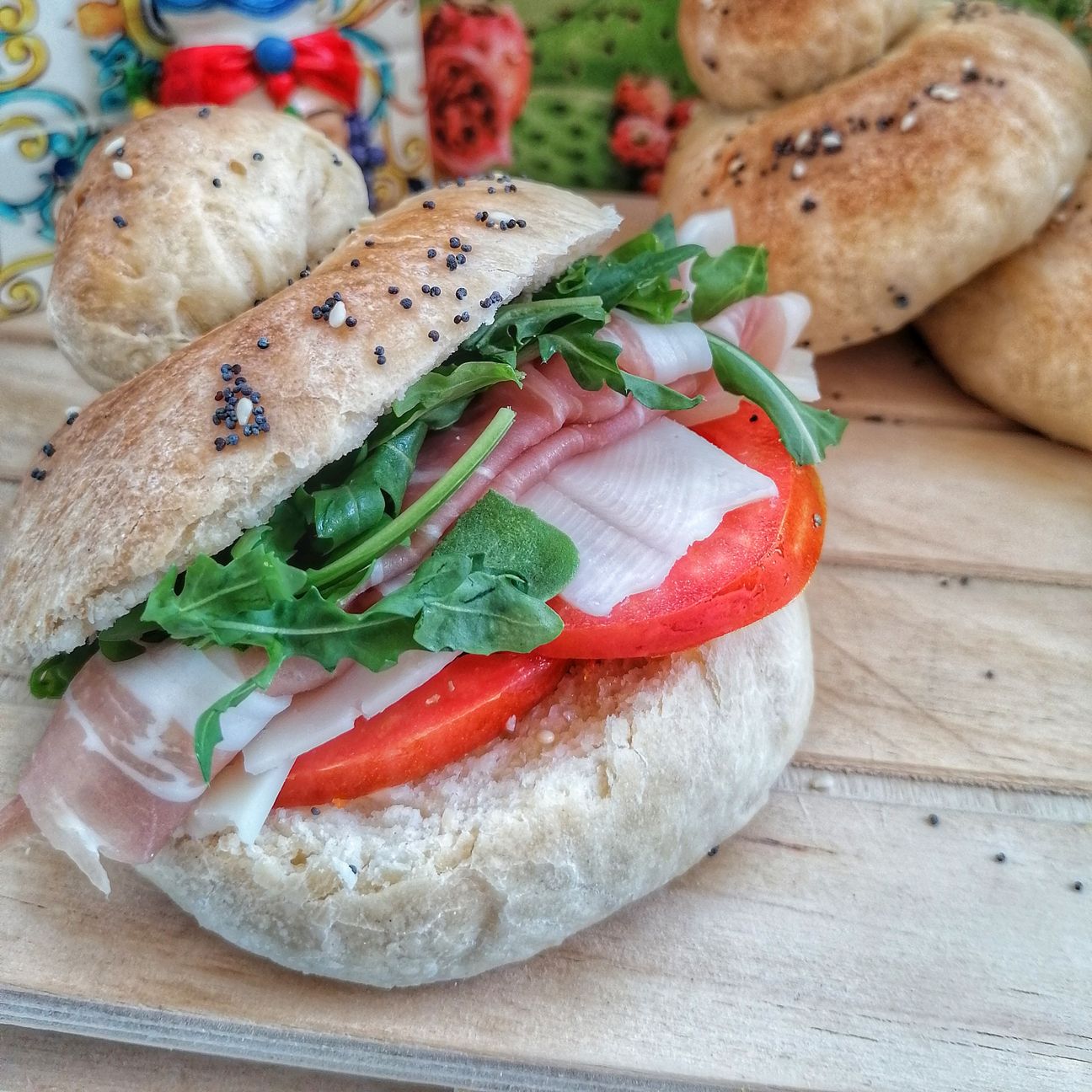 Panini Burger col tuppo