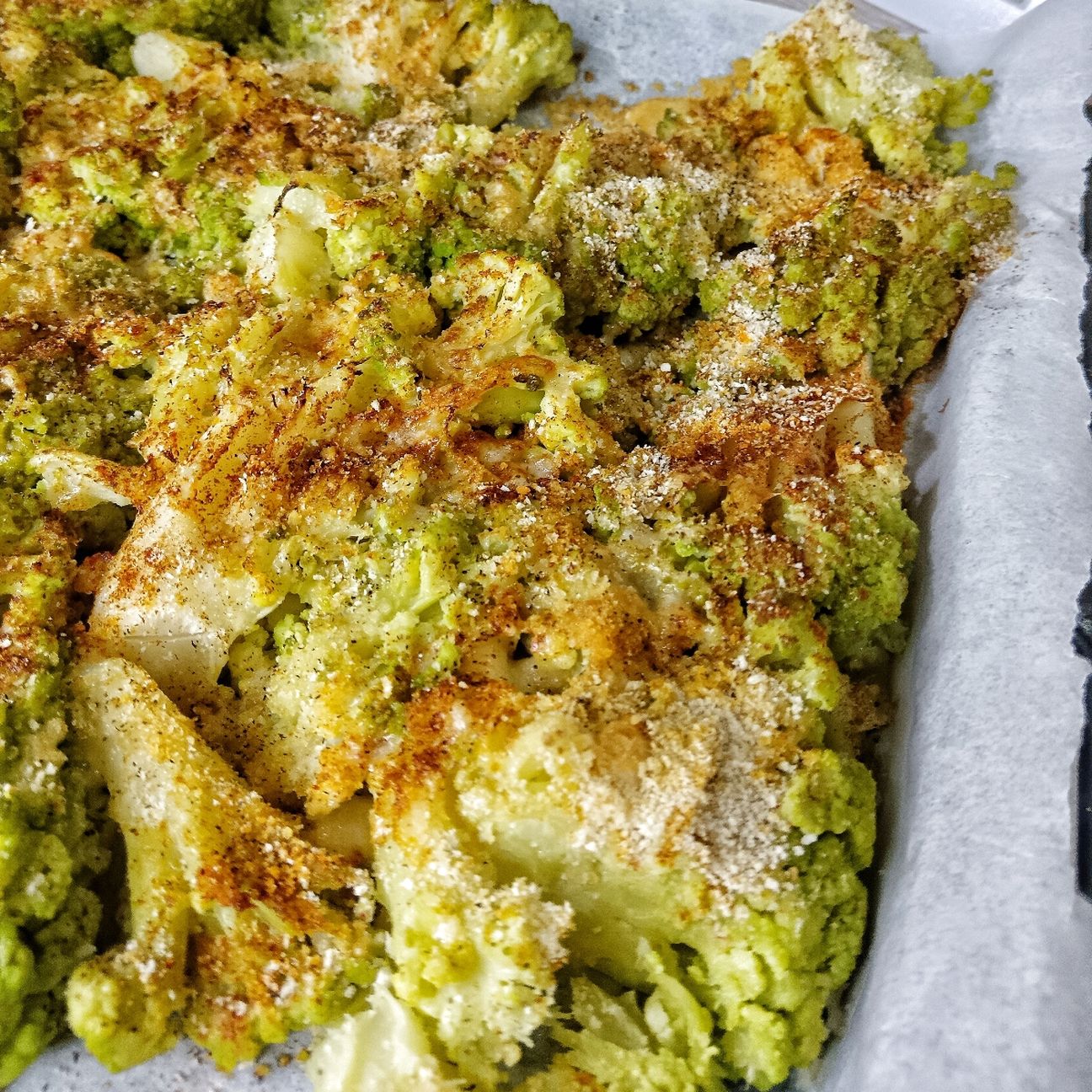 Broccoli schiacciati gratinati