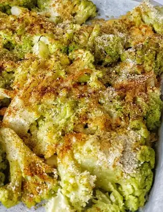 Ricetta Broccoli schiacciati gratinati di cristinaeffe_