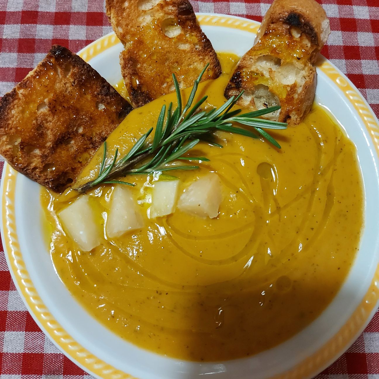 Vellutata di Zucca e Parmigiano