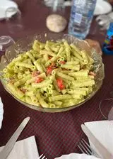 Ricetta Pasta fredda al pesto di zucchine e pomodorini #coloreintavola