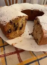 Ricetta Ciambella pera e cioccolato fondente