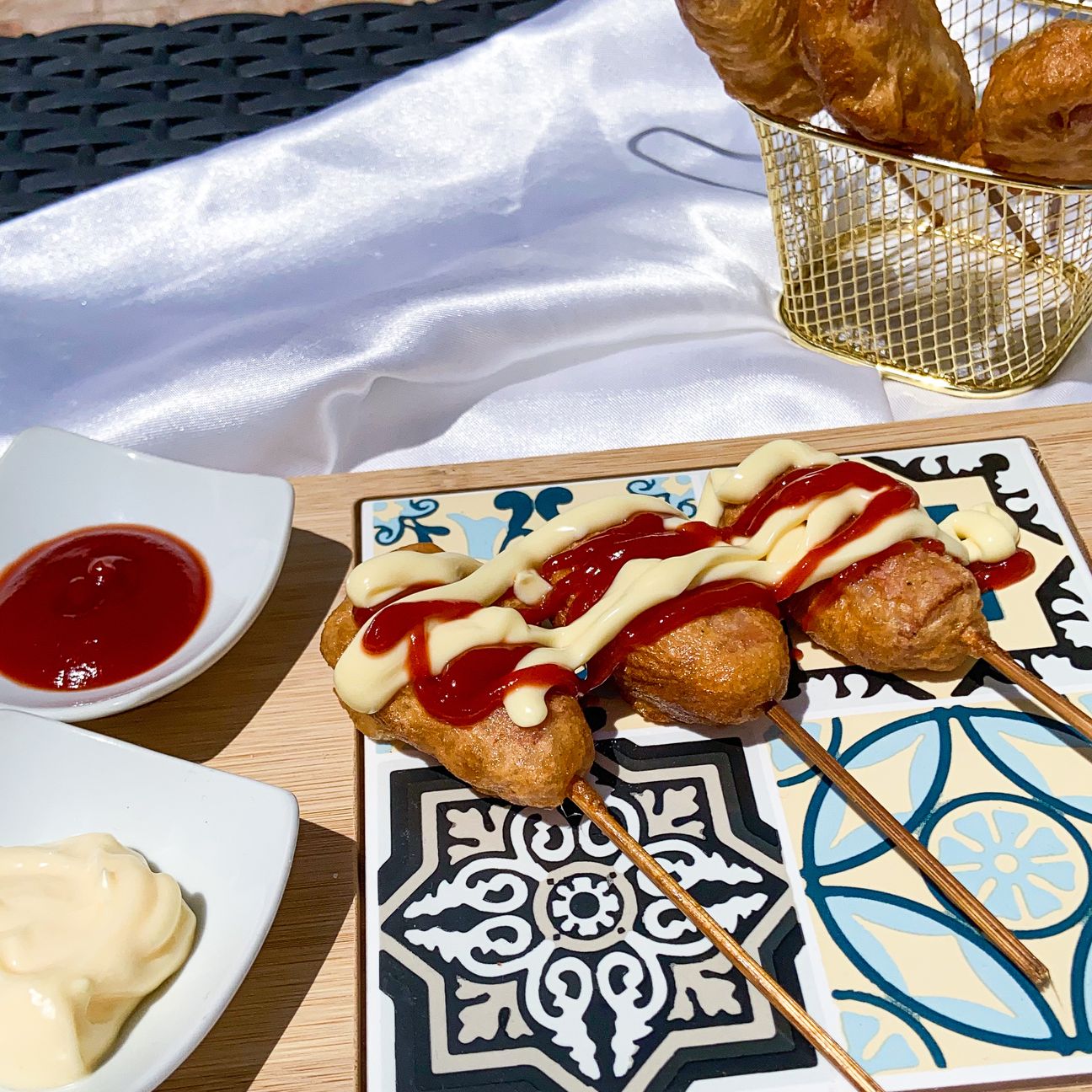 Corn dog senza glutine