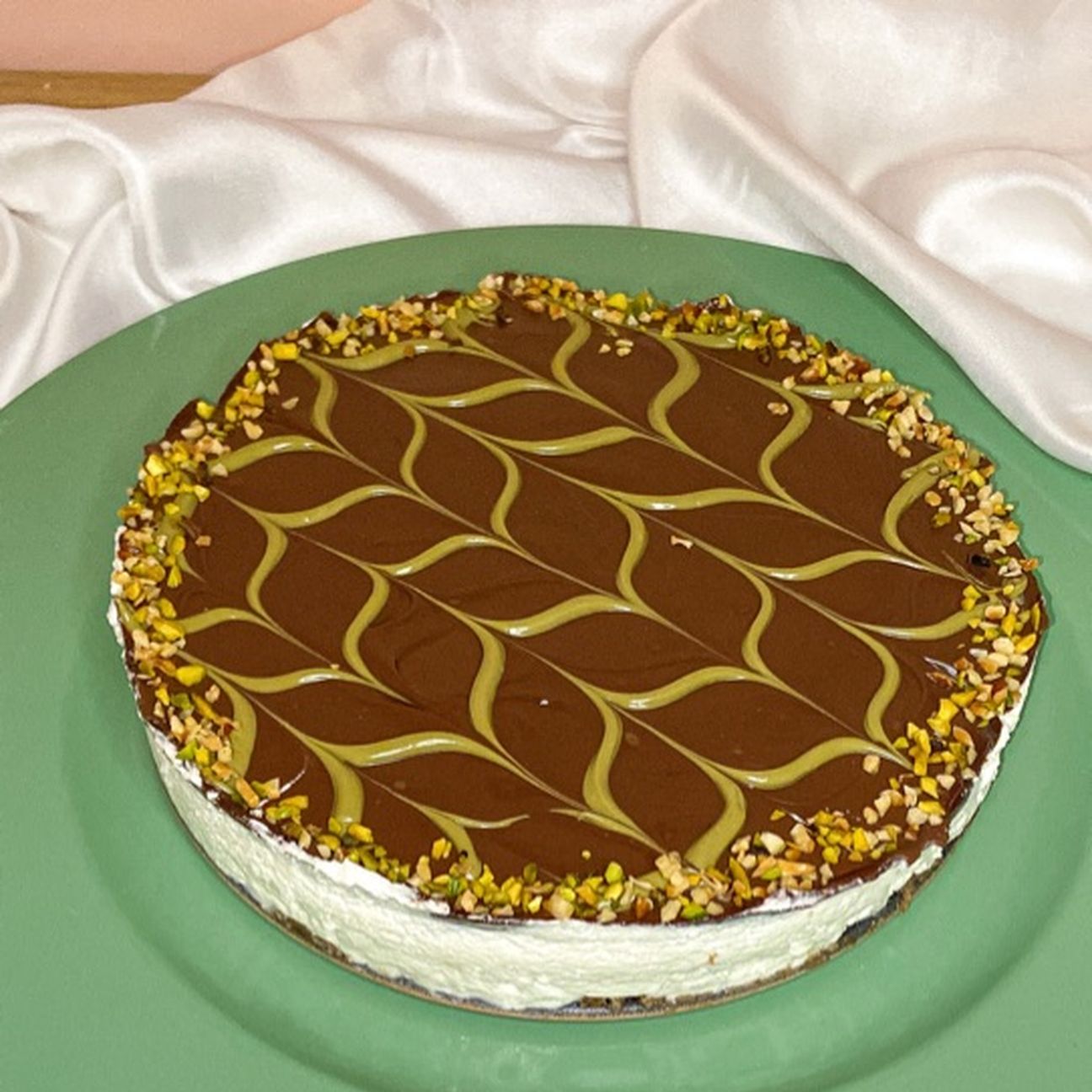 Cheesecake senza glutine con nutella & postacchio