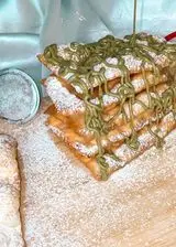 Ricetta Chiacchiere senza glutine con crema al pistacchio