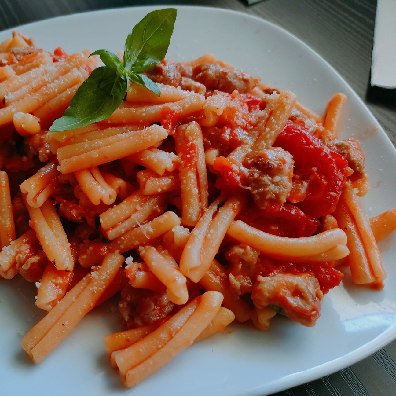 Casarecce Toro seduto