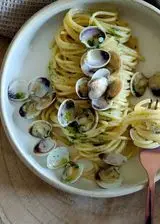 Ricetta Spaghetti con vongole lupino