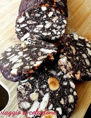 Ricetta Salame di Cioccolato (senza uova) di carla4