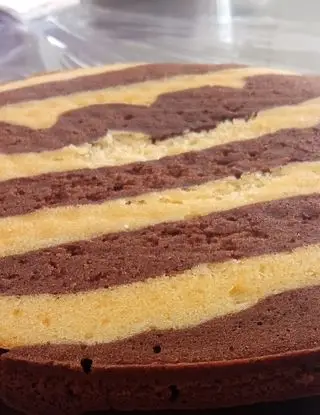 Ricetta Torta due gusti vaniglia e cioccolato di angela876