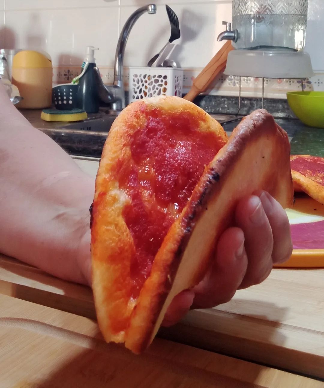 Le pizzette rosse del fornaio