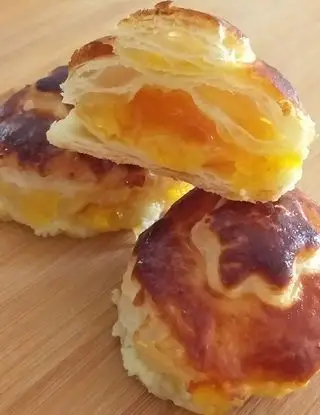 Ricetta Sfogliatine ripiene di marmellata di zucca e mascarpone di angela876
