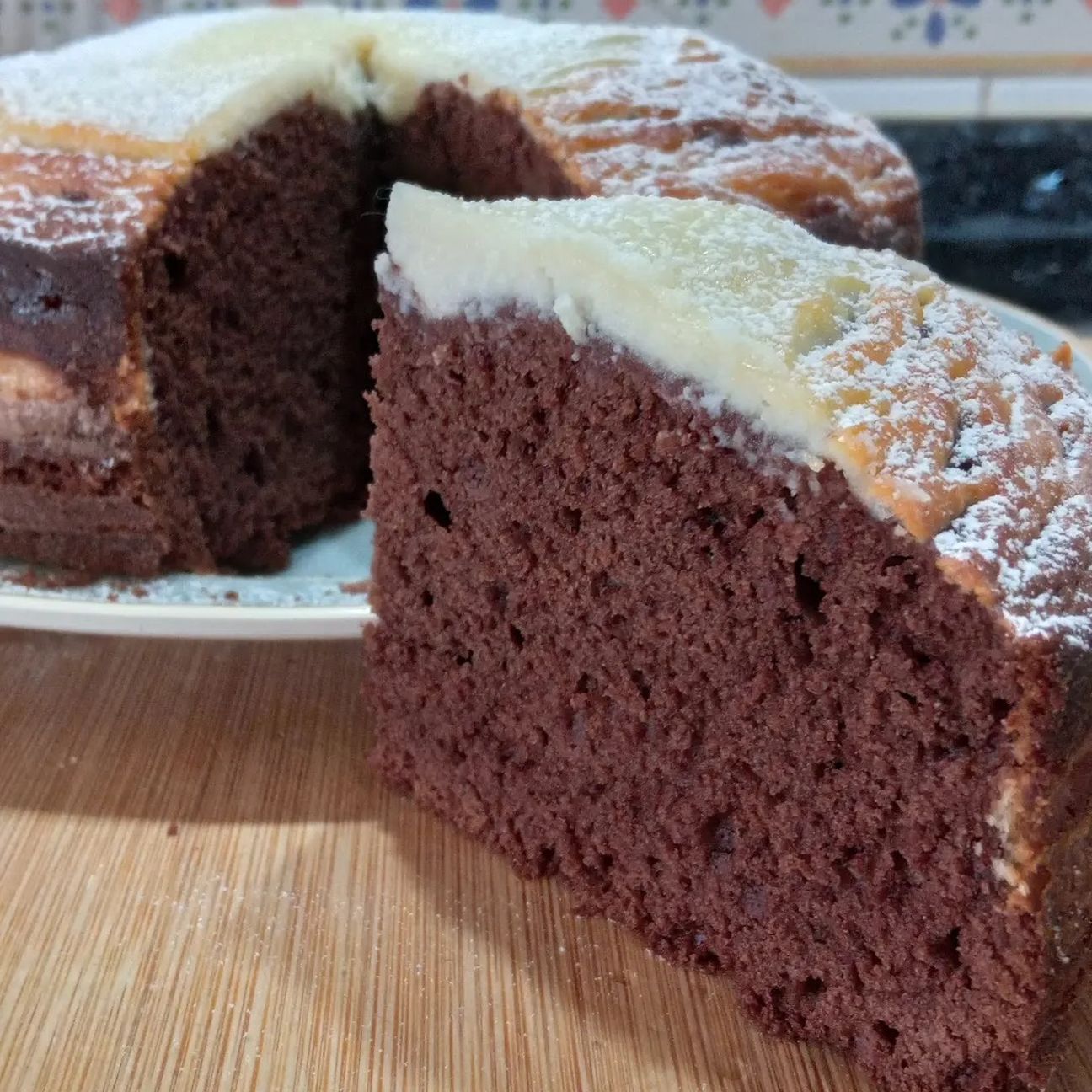 Torta ricotta e cioccolato fondente..sofficissima