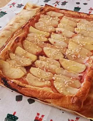 Ricetta Le mie ricette di Natale.....La sfogliata di mele e nocciole al profumo di cannella di angela876