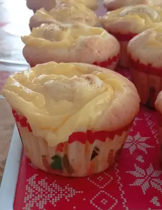 Ricetta Muffin con mele caramellate e crema pasticcera di angela876