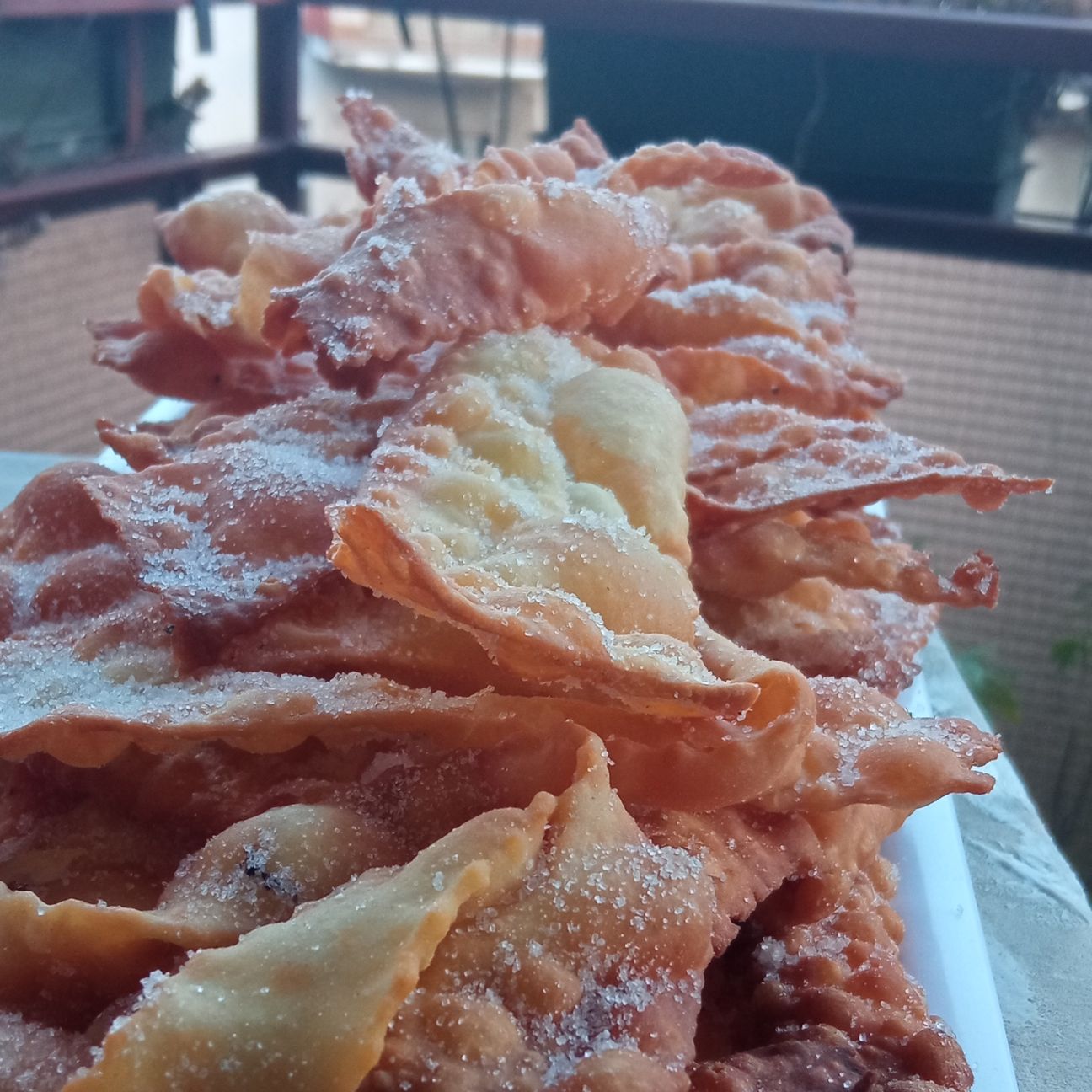 Un'altra variante delle chiacchiere di Carnevale