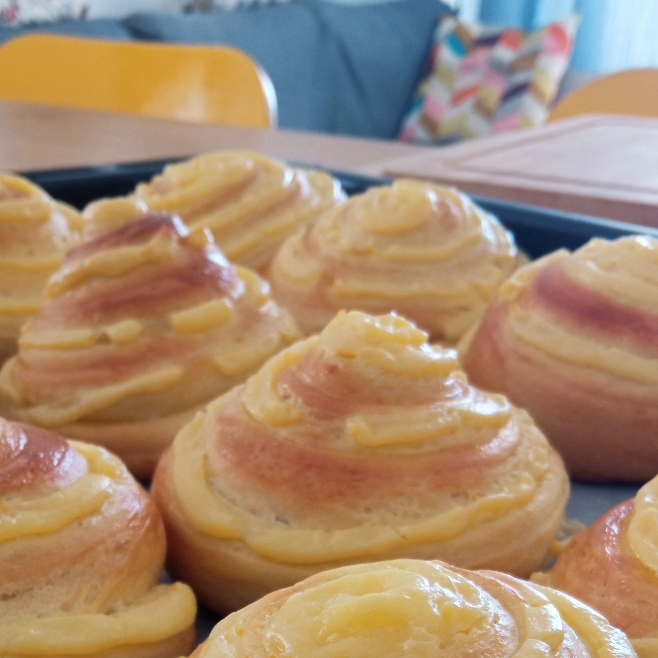 Girelle di pasta brioche
