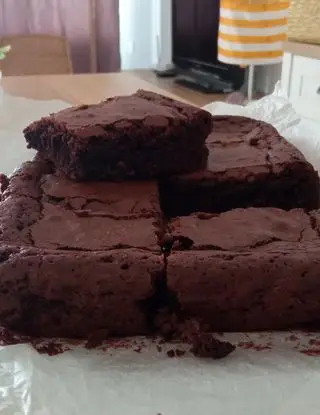 Ricetta Brownies senza glutine al cioccolato fondente di angela876