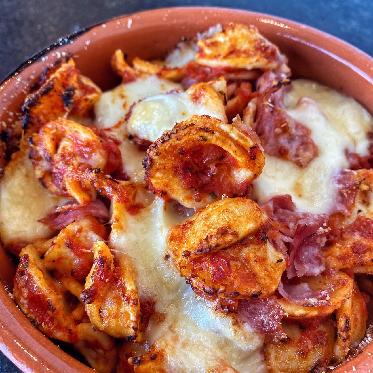 Orecchiette filanti gratinate