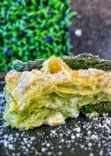 Ricetta Lasagnetta crema di burrata e asparagi