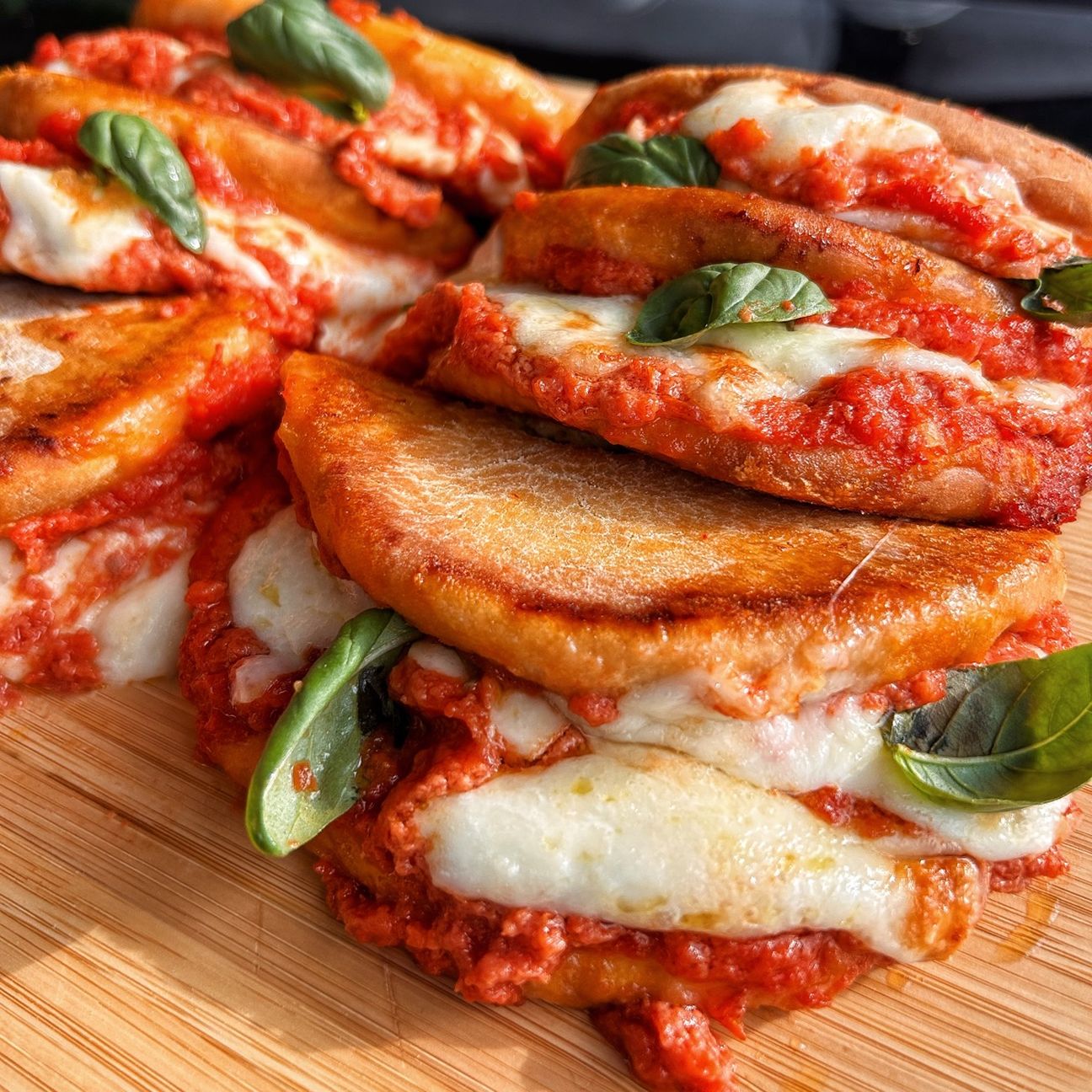 PIZZETTE A PORTAFOGLIO SENZA LIEVITO
