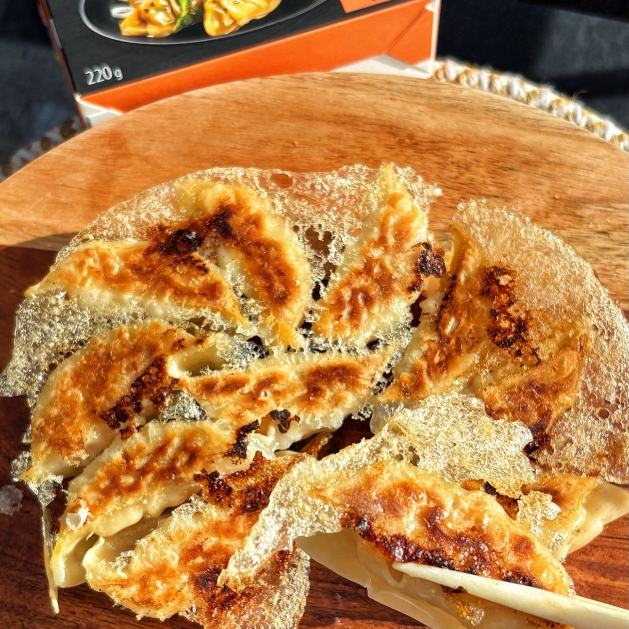 Gyoza croccanti