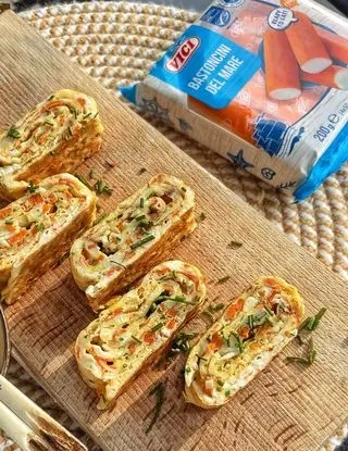 Immagine ricetta Gyeran Mari Frittata arrotolata coreana