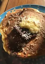 Ricetta Pancakes con uova e banana