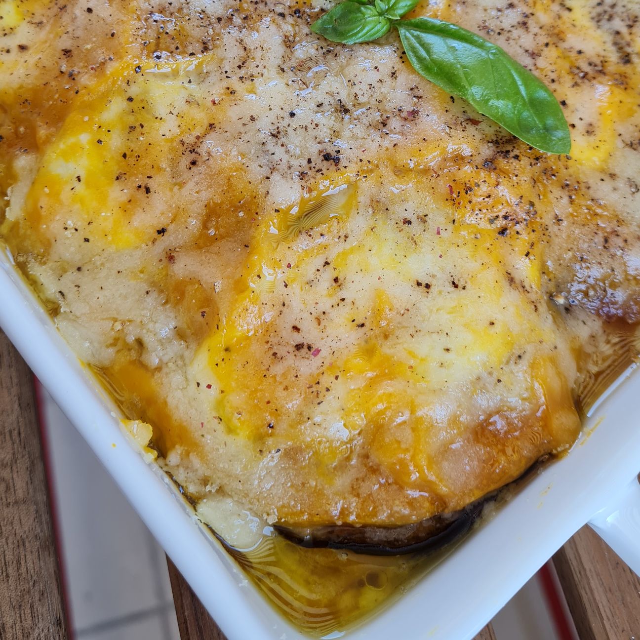 Parmigiana di melanzane e zucca