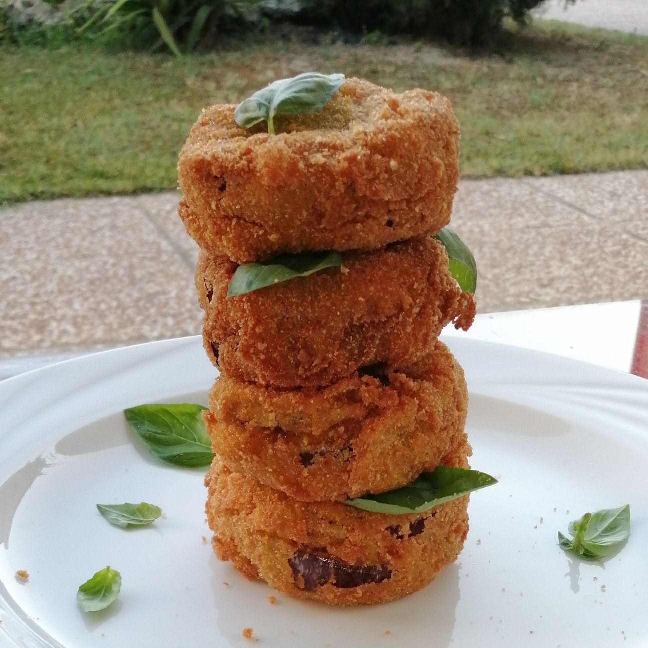 Medaglioni di melanzane
