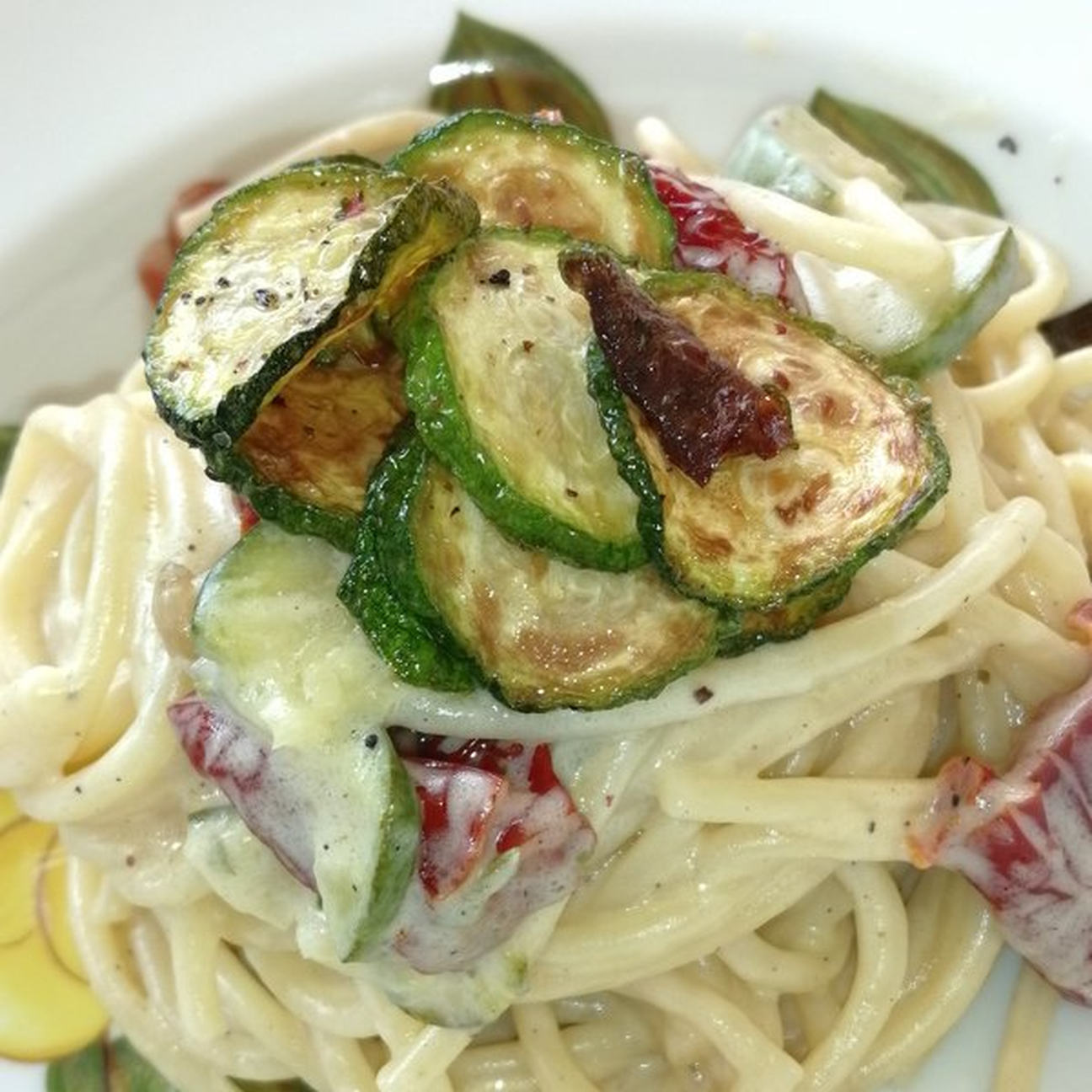 Pasta e zucchine a modo mio