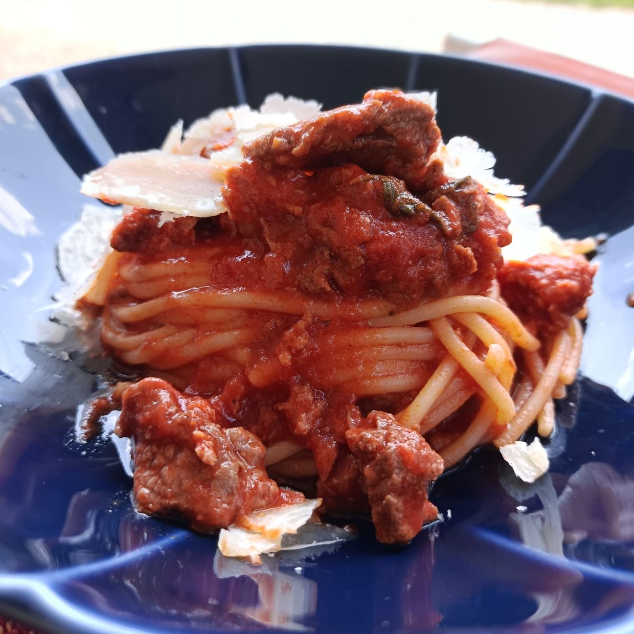 Spaghetti con sugo della nonna