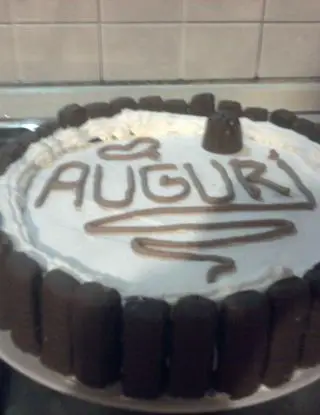 Ricetta Torta moretta alla nutella e panna con biscotti twix di Cucina_con_Cristina