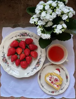 Ricetta Rotolo alle fragole di le_ricette_delle_nonne