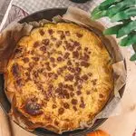 Ricetta Torta rustica zucca, crema di formaggio e salsiccia affumicata