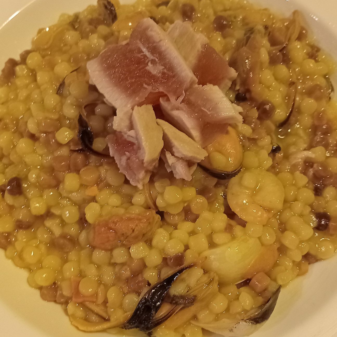 Fregula ai frutti di mare