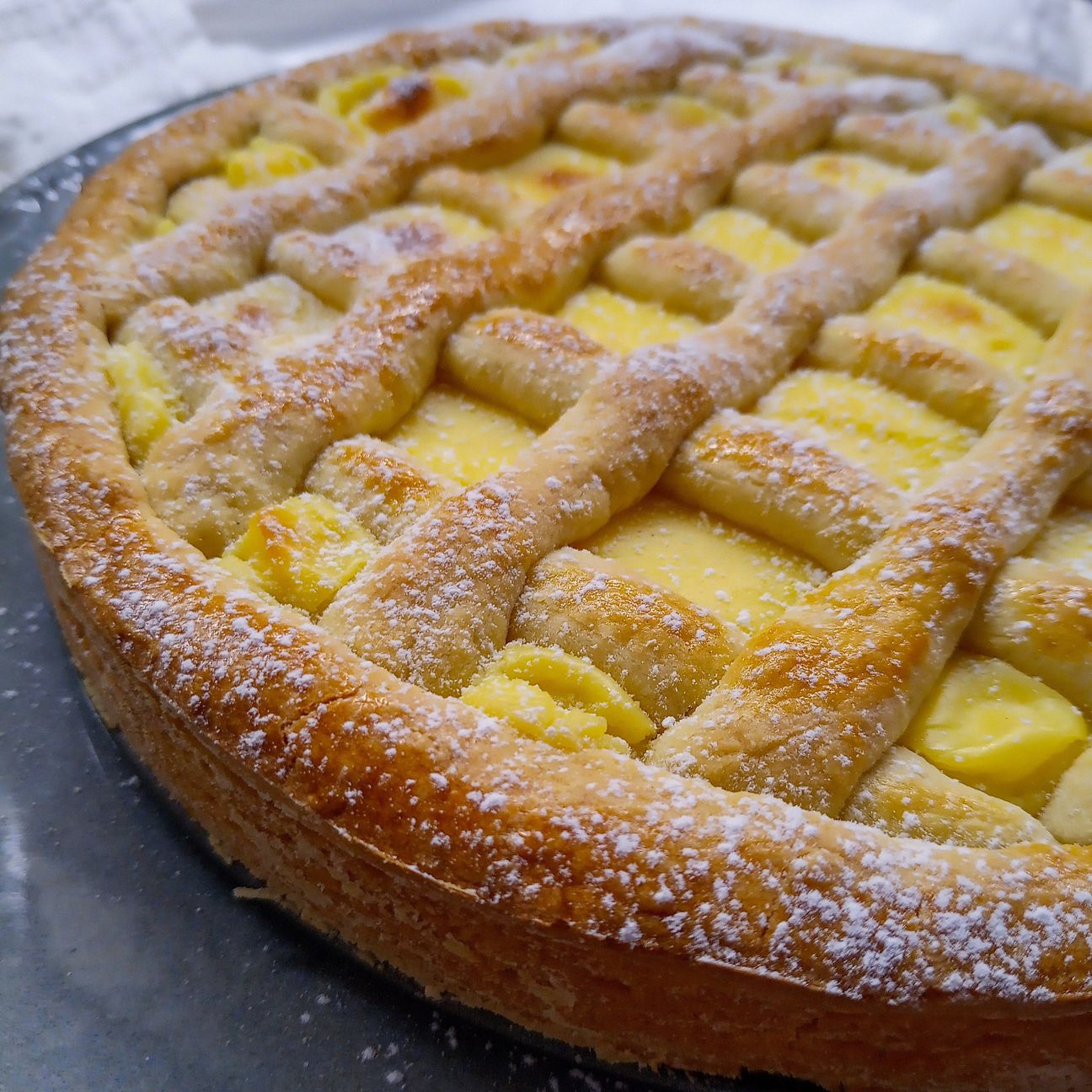 Crostata al limone della babbaiola